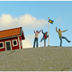 Illustration for article titled Luna Resort Project Will Build a Tiny Swedish House on the Moon